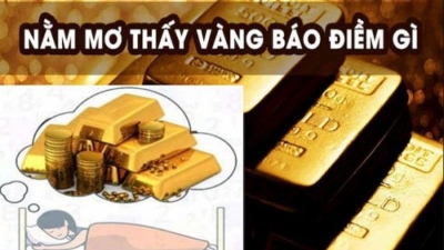 Mơ thấy vàng đánh con gì để nhận ngay tiền tỷ